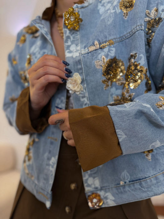 Golden Denim Jacket