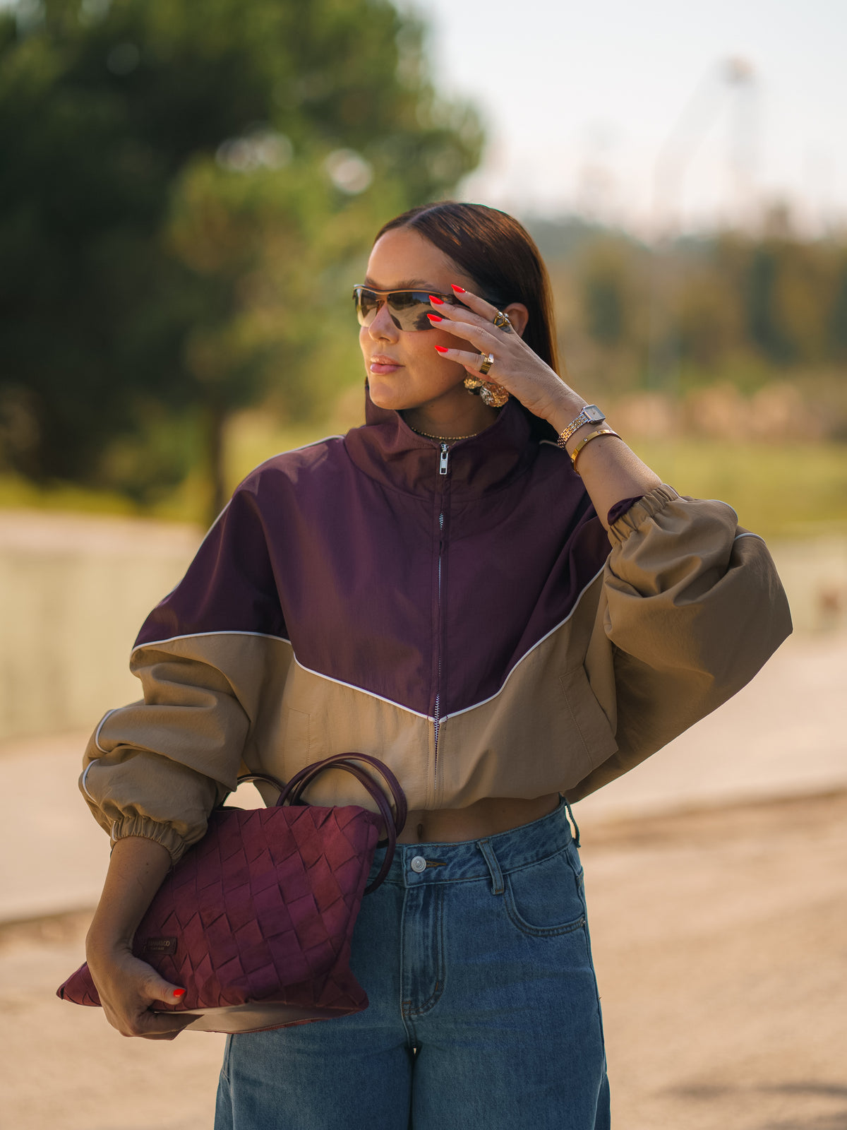 Bomber estilo desportivo