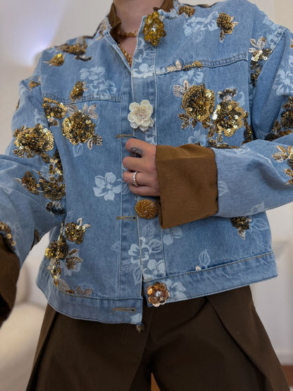 Golden Denim Jacket