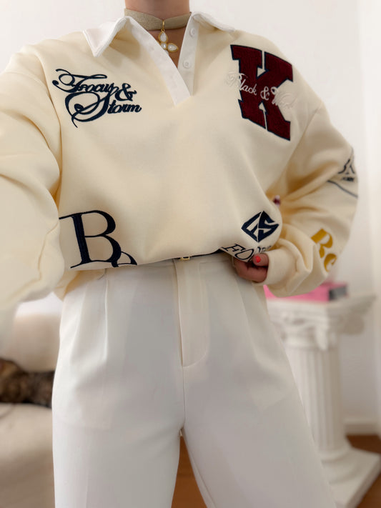 Polo oversize style rugby