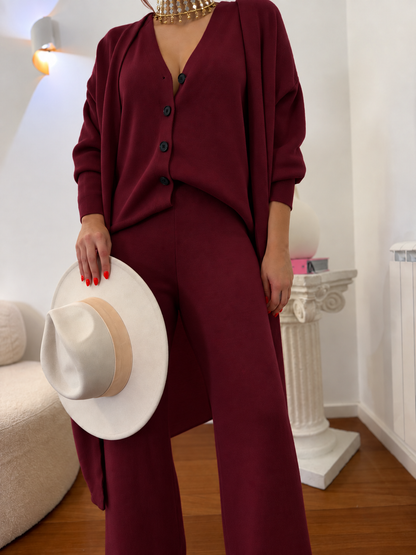 Conjunto de três peças
