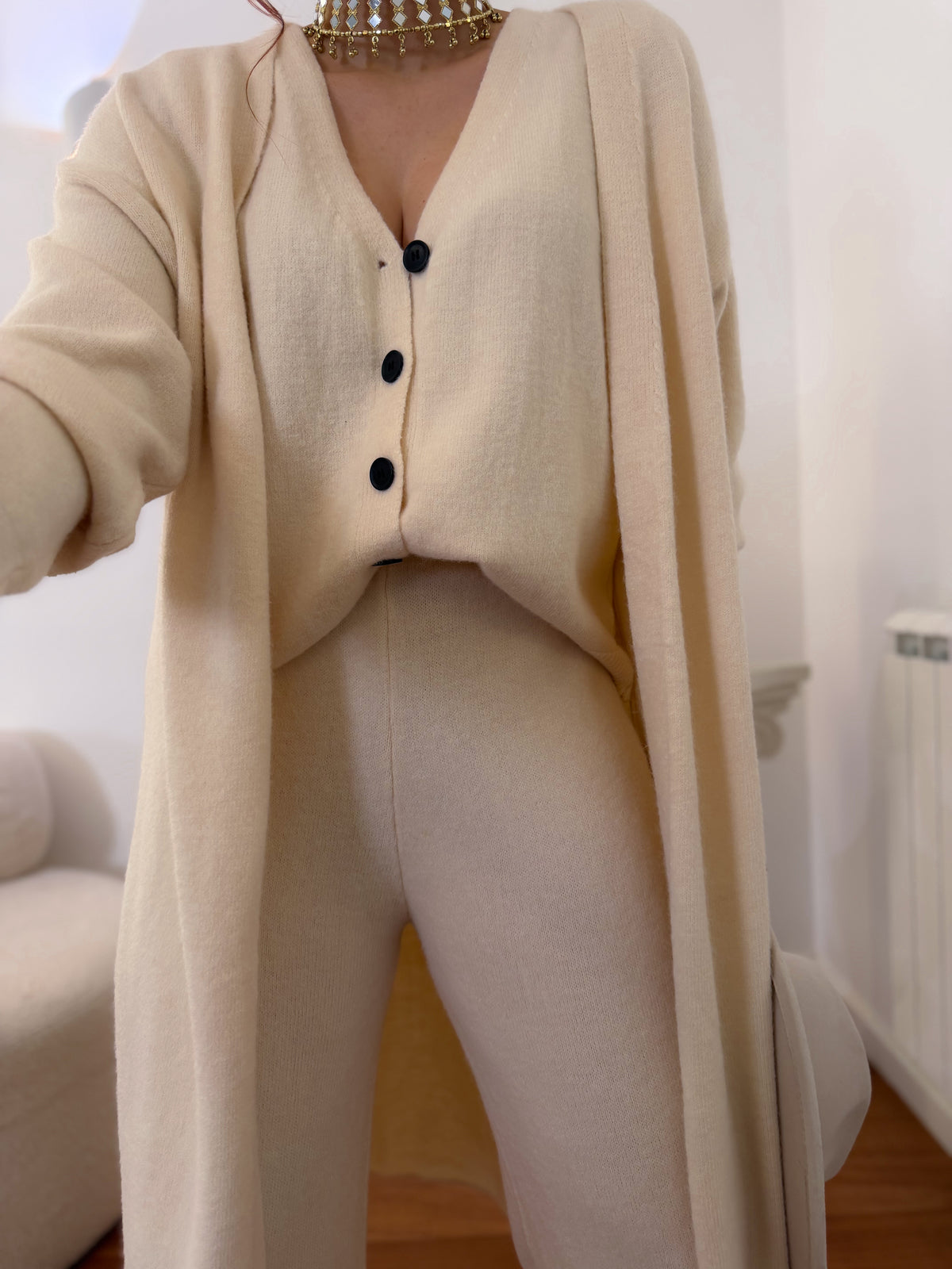 Conjunto de três peças