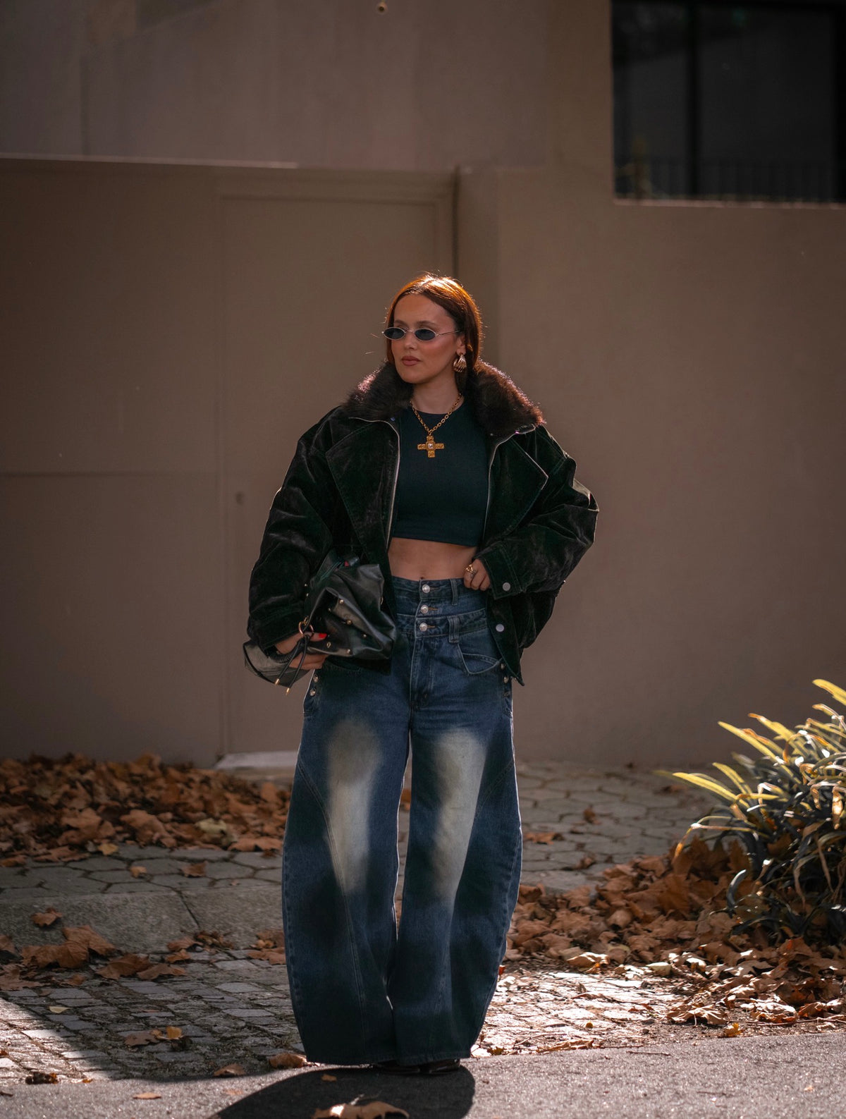 Jeans com lavagem vintage